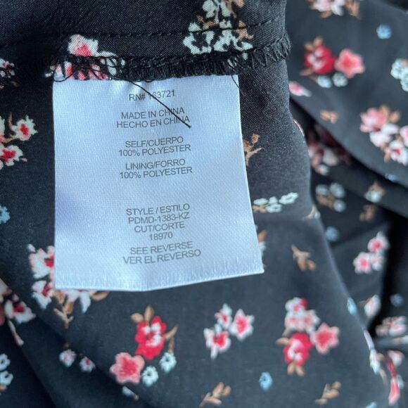 Bebop Floral Blouson Sleeve Dress - Picture 4 of 7